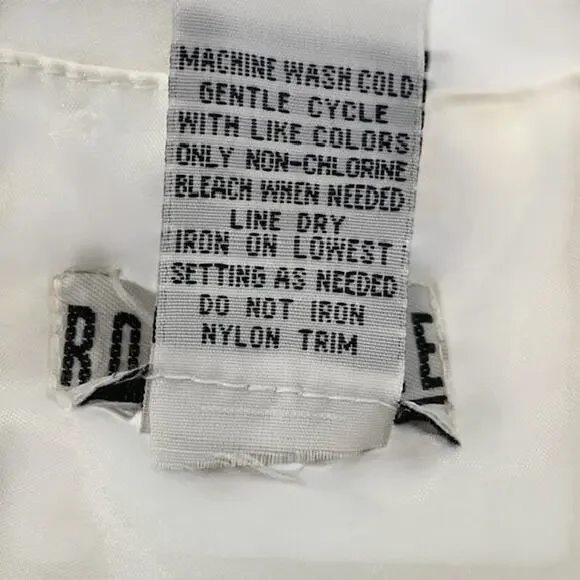 Robbie Bee, White Halter Dress/Black Embroidery, Backless - Picture 6 of 6